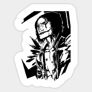 the crow - eric draven Sticker